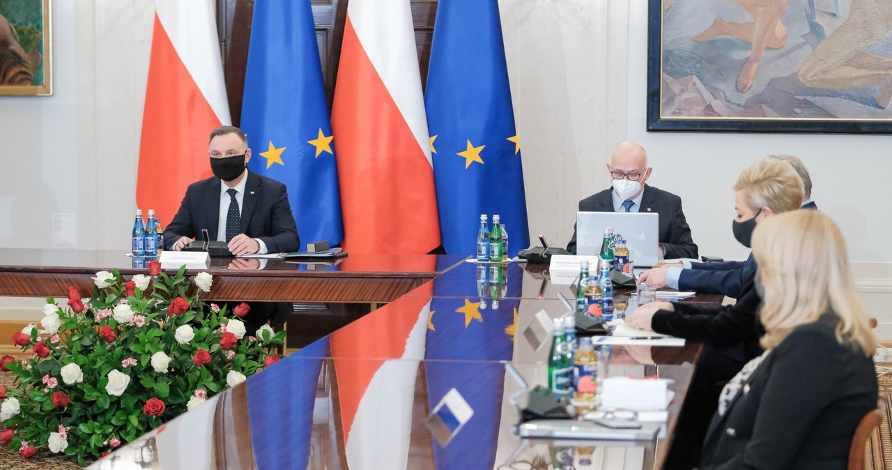 Posiedzenie Rady Dialogu Społecznego w Pałacu Prezydenckim w Warszawie /Fot. Mateusz Marek /PAP