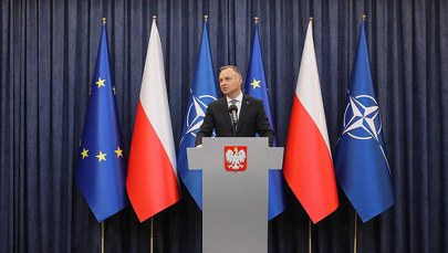 Posiedzenie RBN. Prezydent poinformował o wspólnej deklaracji Trójkąta Weimarskiego