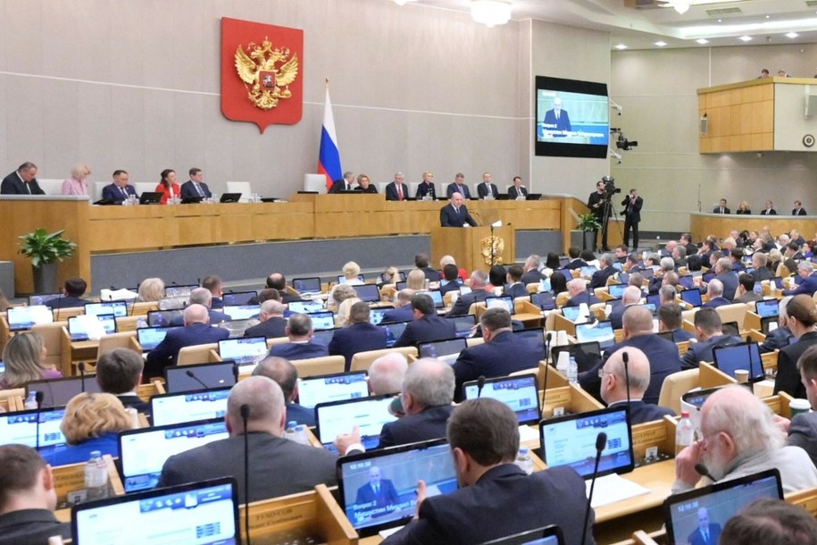 Posiedzenie rosyjskiej Dumy /ALEXANDER ASTAFYEV /AFP/EAST NEWS