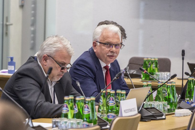 Posiedzenie sejmowej Komisji zdrowia. Na zdjęciu: wiceminister zdrowia Waldemar Kraska /Marek Berezowski /Reporter