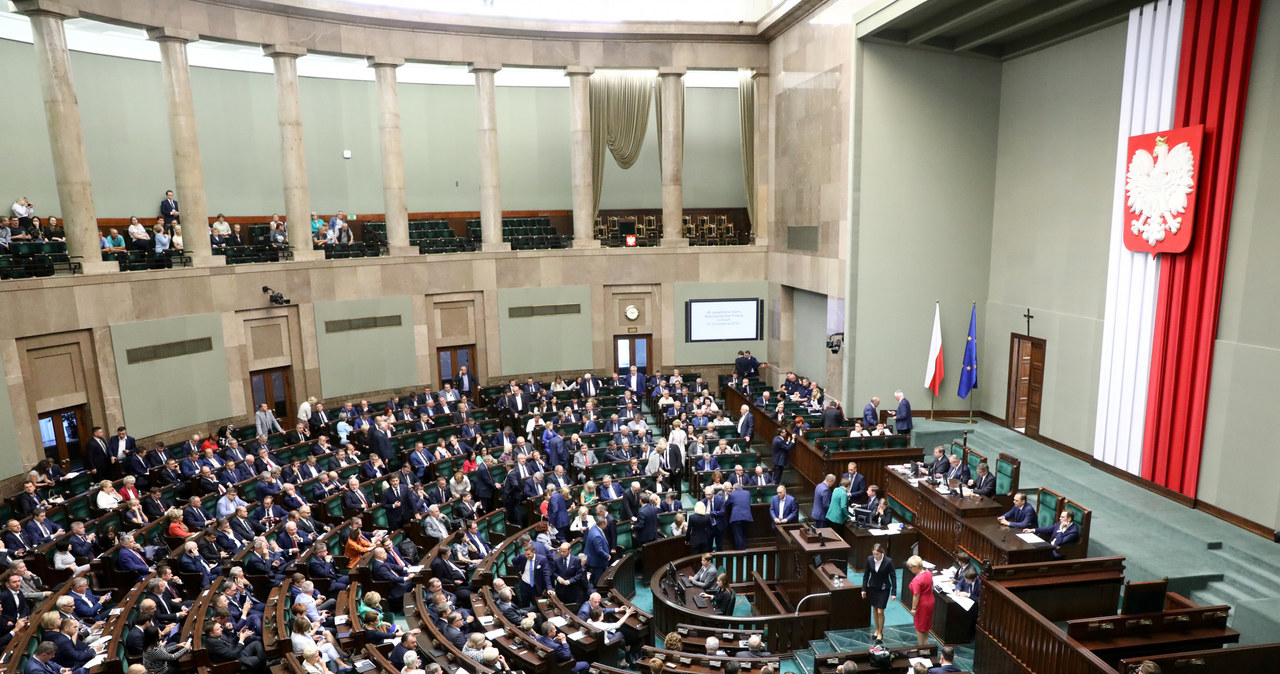 Posiedzenie Sejmu. Fot. Piotr Molęcki /Agencja SE/East News