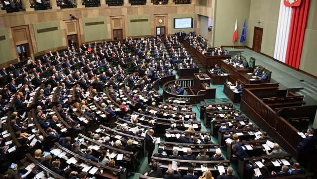 Posiedzenie Sejmu / 	Radek Pietruszka   /PAP