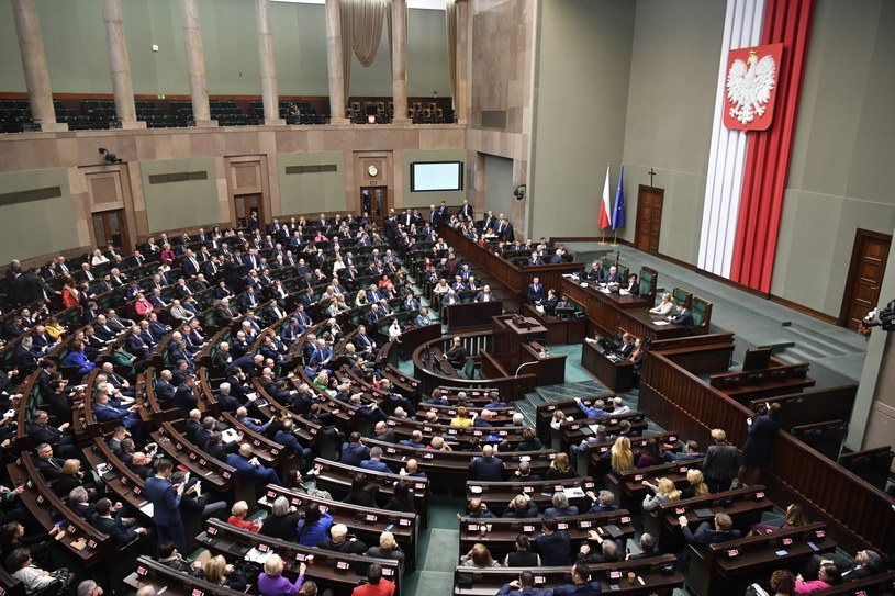 Posiedzenie Sejmu /Andrzej Lange /PAP