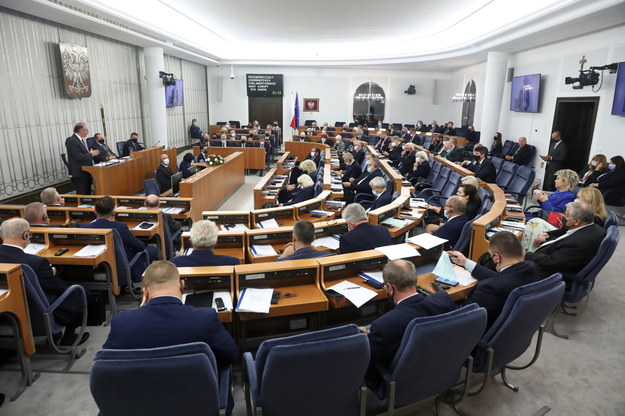 Posiedzenie Senatu RP w Warszawie /Tomasz Gzell /PAP