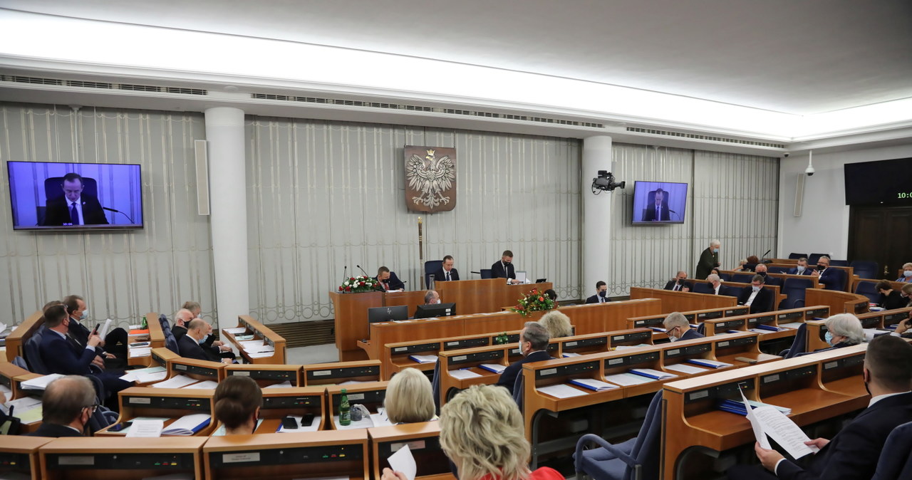 Posiedzenie Senatu RP /Wojciech Okluśnik /PAP