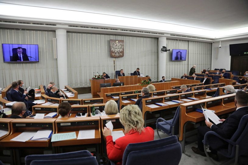 Posiedzenie Senatu RP /Wojciech Okluśnik /PAP