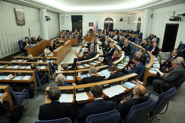 Posiedzenie Senatu ws. referendum /Tomasz Gzell /PAP
