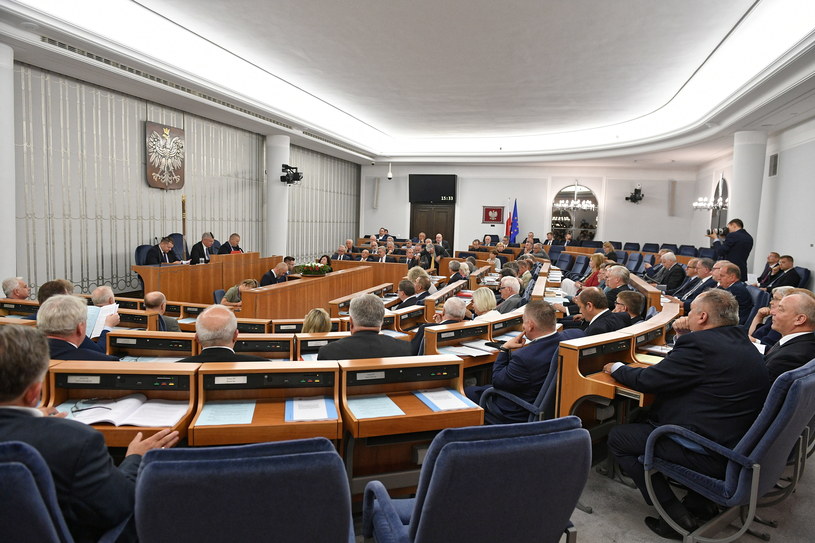 Posiedzenie Senatu /Marcin Obara /PAP