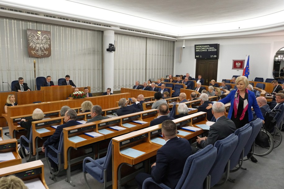 Posiedzenie Senatu /Mateusz Marek /PAP