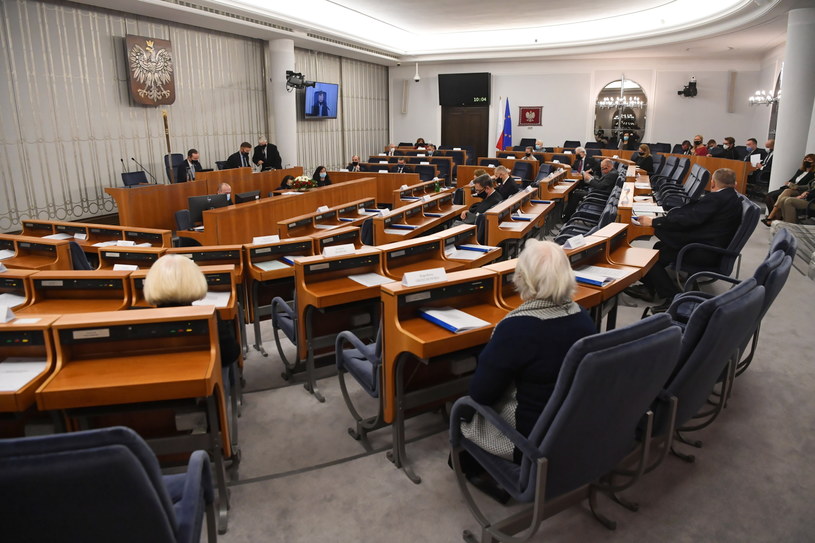 Posiedzenie Senatu /Piotr Nowak /PAP