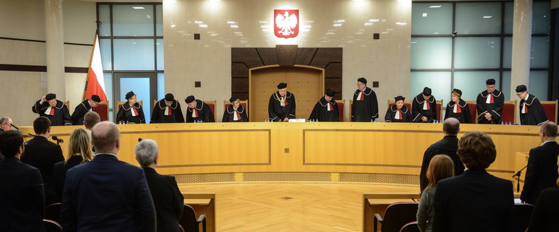 Posiedzenie Trybunału Konstytucyjnego /Jakub Kamiński   /PAP
