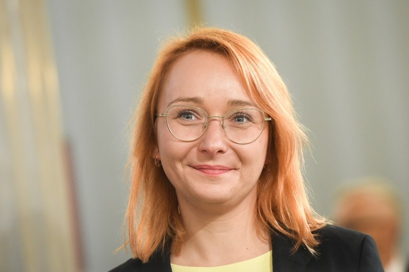 Posłanka Zielonych Małgorzata Tracz /Jacek Domiński /Reporter
