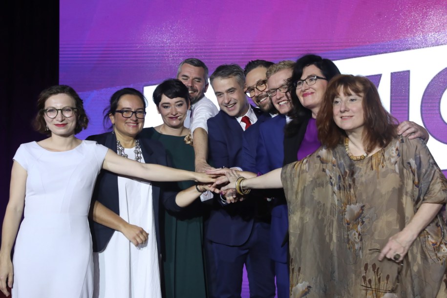 Posłowie Lewicy / 	Tomasz Gzell    /PAP