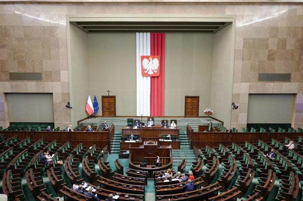 Posłowie na sali obrad Sejmu w Warszawie /Mateusz Marek /PAP