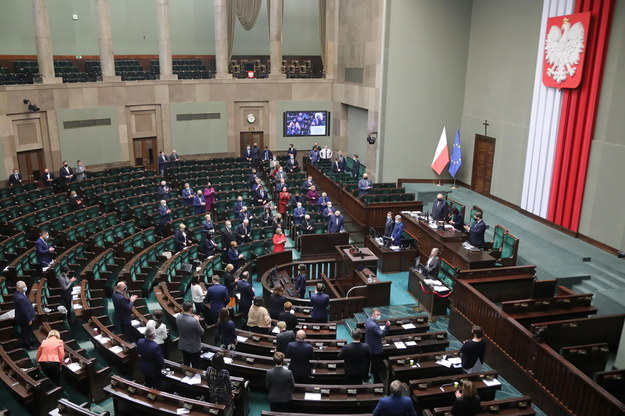 Posłowie na sali obrad Sejmu /	Wojciech Olkuśnik /PAP
