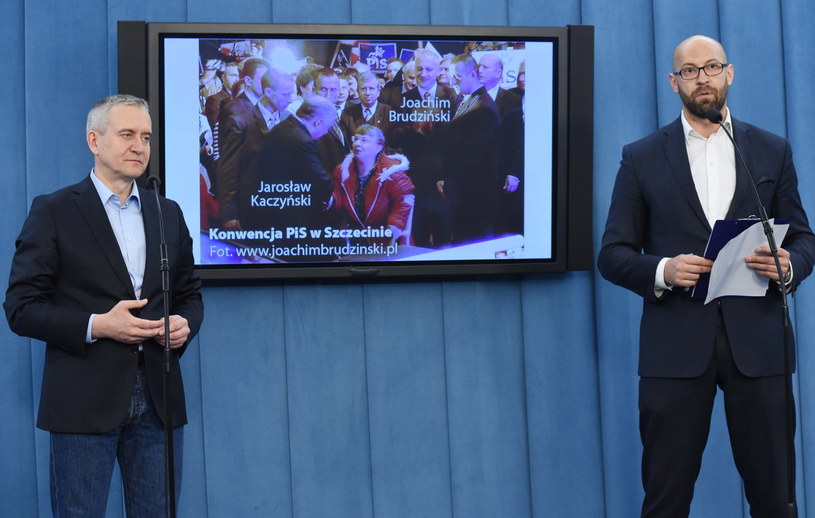 Posłowie PO Robert Tyszkiewicz i Jakub Rudnicki /Radek Piertruszka /PAP