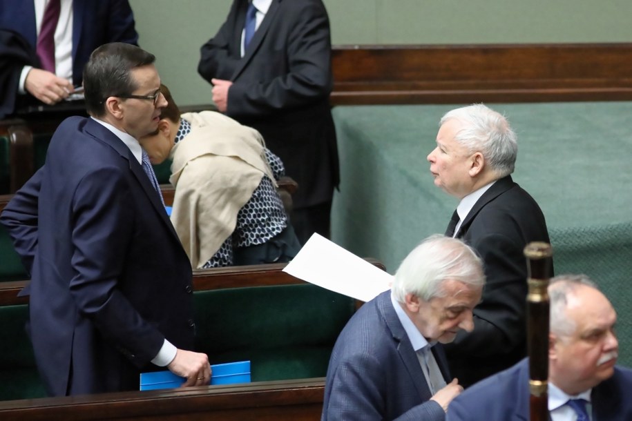 Posłowie Prawa i Sprawiedliwości w Sejmie / 	Leszek Szymański    /PAP