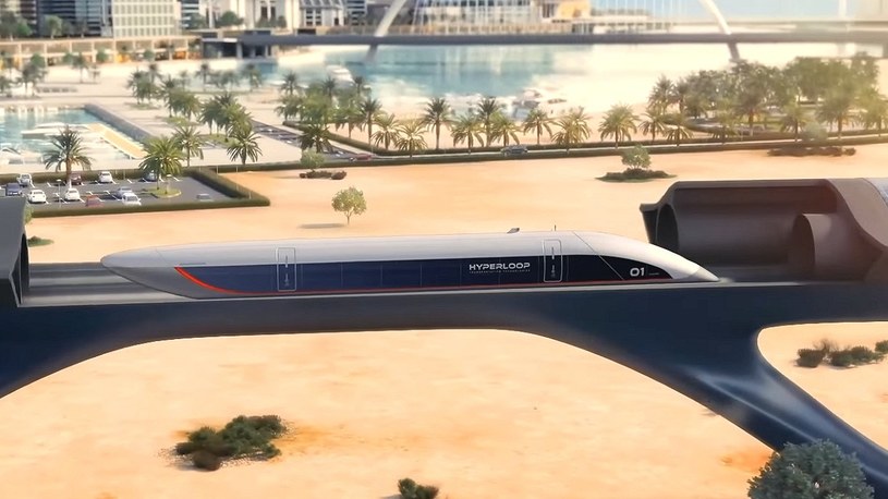 Posłuchajcie brzmienia pędzącej z prędkością 400 km/h kapsuły Hyperloop /Geekweek