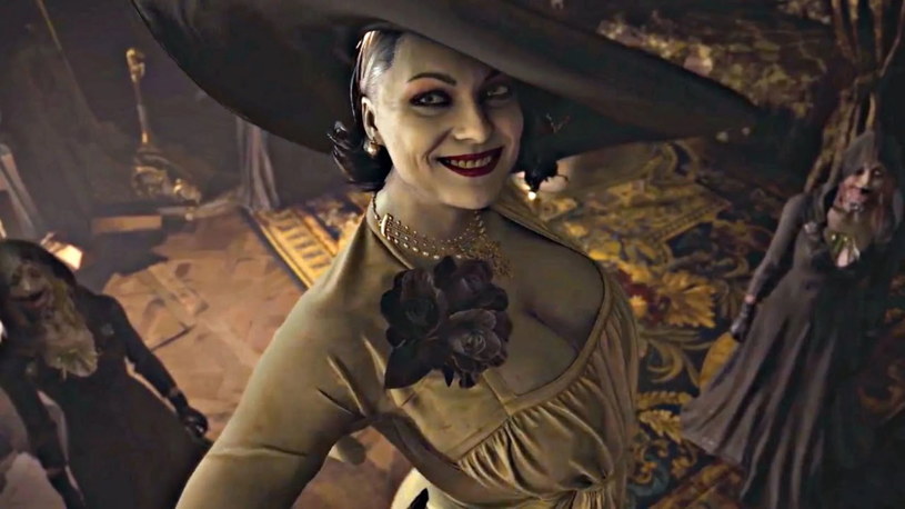 Postać Lady Dimitrescu w Resident Evil Village /materiały prasowe