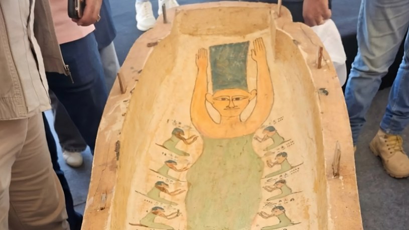 Postać z kreskówki na starożytnym sarkofagu? Zaskakujące odkrycie