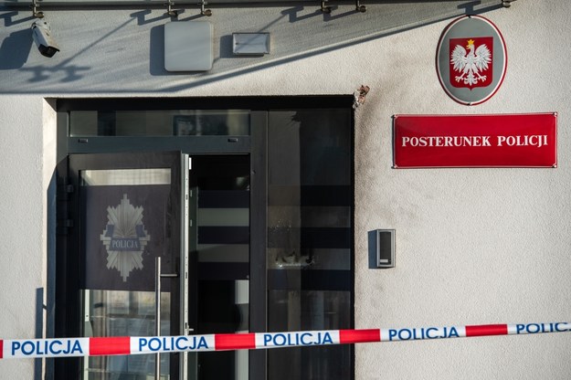 Posterunek policji w Mircu (Świętokrzyskie) /Wojtek Jargiło /PAP