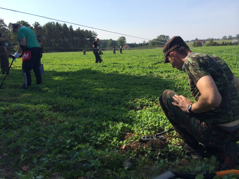 Poszukiwania na Polach Grunwaldzkich /Piotr Bułakowski /RMF FM