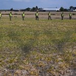 Poszukiwania szczątków rosyjskich dronów przerwane