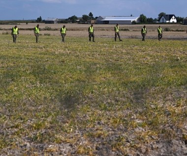 Poszukiwania szczątków rosyjskich dronów przerwane