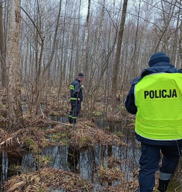 Poszukiwania zaginionej 73-latki /KPP Włodawa /Policja