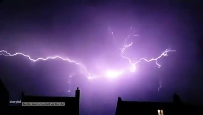 Potężna burza w Wielkiej Brytanii. "Kilka piorunów było naprawdę ogromnych"