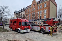 Potężna eksplozja gazu na plebanii w Katowicach. Akcja strażaków [ZDJĘCIA]