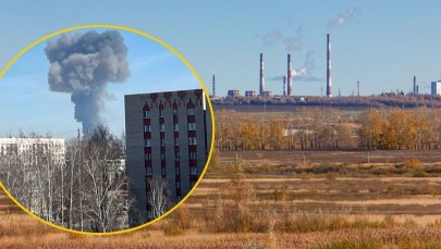 "Potężna eksplozja". Pożar w rosyjskim gigancie petrochemicznym