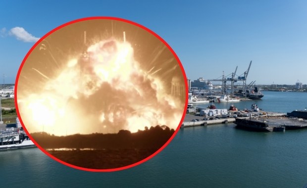 Potężna eksplozja rakiety Jeffa Bezosa. Kula ognia nad przylądkiem Canaveral