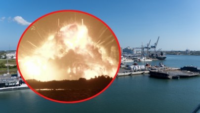 Potężna eksplozja rakiety Jeffa Bezosa. Kula ognia nad przylądkiem Canaveral