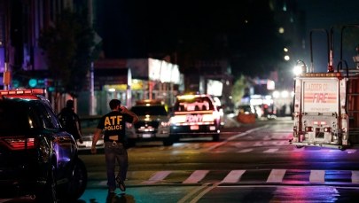 Potężna eksplozja w Elizabeth: Nawet 5 potencjalnych bomb w plecaku, wrzuconym do kosza na śmieci