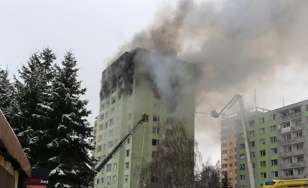 Potężna eksplozja w wieżowcu na Słowacji. 5 osób nie żyje, ok. 40 jest rannych