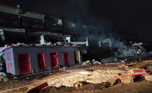 Potężna eksplozja w zakładach chemicznych w Kędzierzynie-Koźlu. Ranne dwie osoby