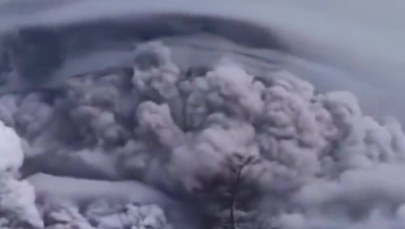 Potężna erupcja wulkanu w Rosji. Rozległa chmura popiołu