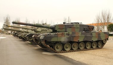 Potężna flota czołgów trafi na Ukrainę z południa Europy