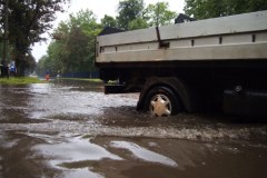 Potężna ulewa na Śląsku