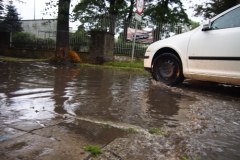 Potężna ulewa na Śląsku