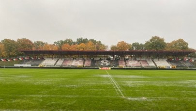 Potężna ulewa w Warszawie. Mecz Polonii z Lechią przełożony