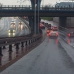 S1 Potężna wyrwa w drodze na S1. Siedem pojazdów uszkodzonych