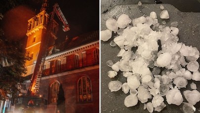 Potężne burze nad Polską. Uszkodzony dach bazyliki, zalane posesje 