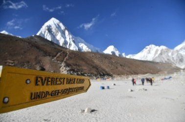Potężne ognisko koronawirusa pod Mount Everest. Zakażeni wspinacze