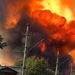 Potężne wybuchy na stacji paliw w Rumunii [NAGRANIA]