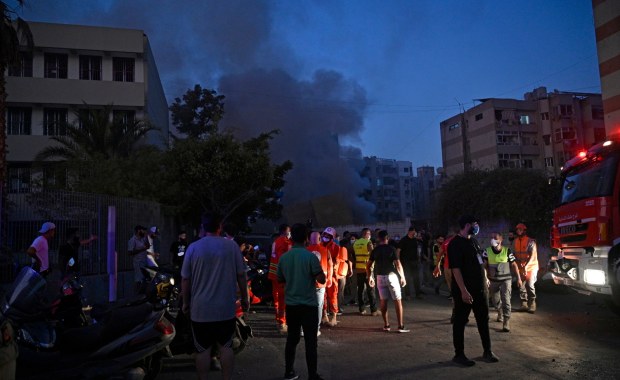 Potężny atak Izraela na Bejrut. Szef Hezbollahu na celowniku