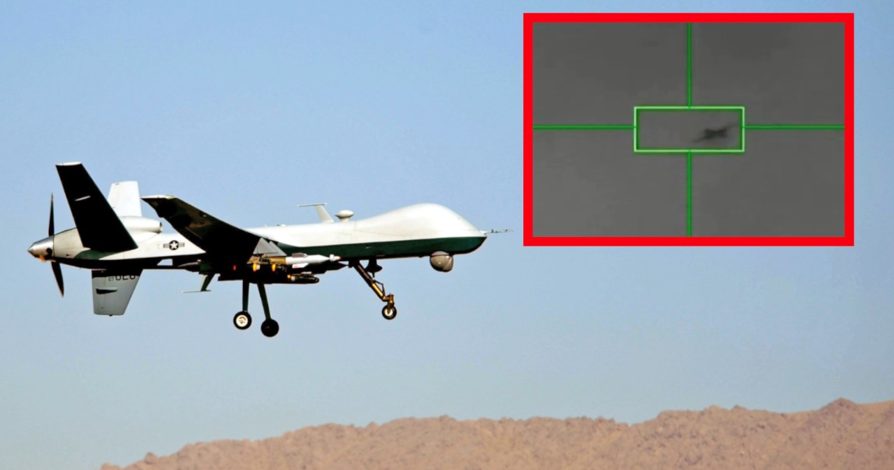 Potężny dron USA został zestrzelony niedaleko Jemenu. Mogli tego dononać sojusznicy Hamasu /U.S. Air Force photo by Staff Sgt. James L. Harper Jr. /Wikimedia