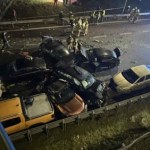 Potężny karambol na S19 w Lubelskiem. Kilkanaście aut, wielu rannych