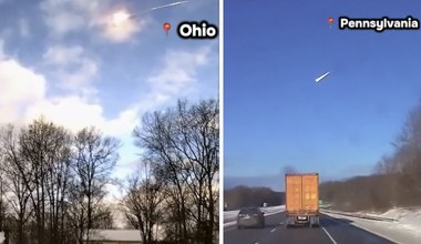 Potężny meteor nad USA. Zatrzęsło w kilku stanach